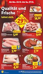 Lidl Lachs im Prospekt 