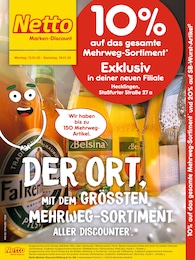 Netto Marken-Discount Prospekt für Hecklingen: "10% auf das gesamte Mehrweg-Sortiment", 4 Seiten, 13.01.2025 - 18.01.2025