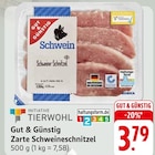 Zarte Schweineschnitzel von Gut & Günstig im aktuellen EDEKA Prospekt