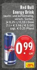 Energy Drink Angebote von Red Bull bei EDEKA Düren für 0,99 €