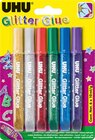 Glitter Glue Tube (6x10ml) von UHU für 3,25 € bei dm-drogerie markt im Angebot Glitter Glue Tube (6x10ml) von UHU im aktuellen dm-drogerie markt Prospekt
