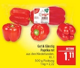 Aktuelle Paprika Angebote bei Marktkauf in Fürth Aktuelles Paprika rot Angebot bei Marktkauf in Fürth ab 1,11 €