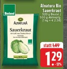 Sauerkraut Angebote von Alnatura bei E center Dülmen für 1,29 €