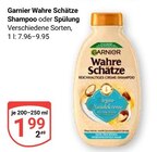 Wahre Schätze Shampoo im Angebot bei GLOBUS in Saarbrücken Wahre Schätze Shampoo Angebote von Garnier bei GLOBUS Saarbrücken für 1,99 €