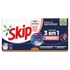 Lessive en capsules 3 en 1 - SKIP en promo chez Carrefour Narbonne à 11,89 €