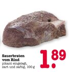 Aktuelles Sauerbraten vom Rind Angebot bei E center in Heidelberg ab 1,89 €
