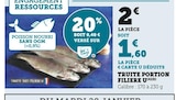 Promo Truite portion à 1,60 € dans le catalogue U Express à Marsilly