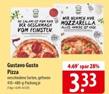 Gustavo Gusto Pizza bei famila Nordost im Celle Prospekt für 3,33 €