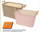 Aufbewahrungskorb mit Henkeln von  im aktuellen Action Prospekt für 3,99 €