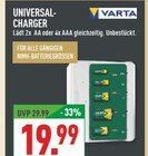 Aktuelle Batterie Angebote bei Marktkauf in Gelsenkirchen Aktuelles Universal-Charger Angebot bei Marktkauf in Gelsenkirchen ab 19,99 €