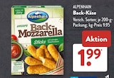 Sticks im ALDI SÜD Prospekt Back-Käse von Alpenhain im aktuellen ALDI SÜD Prospekt für 1,99 €