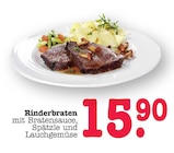 Aktuelle Braten Angebote bei E center in Wiesbaden Aktuelles Rinderbraten Angebot bei E center in Wiesbaden ab 15,90 €