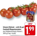 EDEKA Vollmersweiler - Cocktail Rispentomaten Angebot im Prospekt Cocktail Rispentomaten bei EDEKA im Vollmersweiler Prospekt für 1,99 €