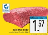 Aktuelle Rindfleisch Angebote bei E center in Augsburg Aktuelles Falsches Filet Angebot bei E center in Augsburg ab 1,57 €