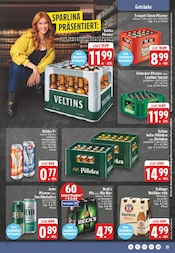 Bier im EDEKA Prospekt in Steinhagen Aktueller EDEKA Prospekt mit Bier, "Aktuelle Angebote", Seite 21