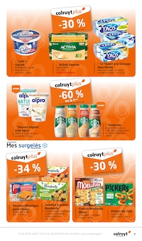 Promo Produits Surgelés dans le catalogue Colruyt du moment à la page 7