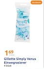 Aktuelle Rasierer Angebote bei Action in Cottbus Aktuelles Simply Venus Einwegrasierer Angebot bei Action in Cottbus ab 1,69 €