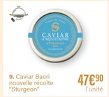 Caviar baeri nouvelle récolte - STURGEON dans le catalogue Monoprix