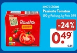 Passierte Tomaten im aktuellen Prospekt bei ALDI SÜD in Hönningen