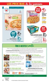 Promos Pizza dans le catalogue "Super U" de Super U Pizza en promo dans le catalogue Super U à la page 28