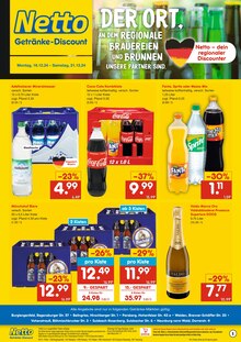 Netto Marken-Discount Prospekt "DER ORT, AN DEM DU IMMER AUSGEZEICHNETE PREISE FINDEST." mit  Seiten (Vohenstrauß)