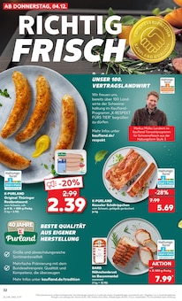Schweinefilet im aktuellen Kaufland Prospekt (Hamburg) Schweinefilet im Kaufland Prospekt "KNĂśLLER" mit 74 Seiten (Hamburg)