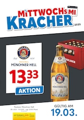 Aktueller Getränkeland Prospekt mit Bier, "Mittwochskracher", Seite 1