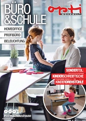 Aktueller Opti-Wohnwelt Möbel & Einrichtung Prospekt in Mulsum und Umgebung, "Büro & Schule" mit 30 Seiten, 16.05.2025 - 31.07.2025