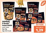 K-Noodles Instant-Nudeln von namdong im aktuellen aktiv & irma Prospekt