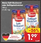 Saft-Bockwurst oder Geflügelwürstchen bei Netto Marken-Discount im Brockel Prospekt für 1,99 €