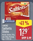 Saltletts Sticks von Lorenz für 1,29 € bei ALDI Nord im Angebot Saltletts Sticks von Lorenz im aktuellen ALDI Nord Prospekt