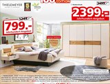 Kleiderschrank „Corso“, Bett „Corso“ oder Nachttisch „Corso“ von THIELEMEYER im aktuellen Segmüller Prospekt für 199,99 €