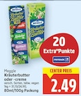 Kräuterbutter oder -Creme von Meggle für 2,49 € bei E center im Angebot Kräuterbutter oder -Creme von Meggle im aktuellen E center Prospekt