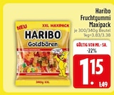 Fruchtgummi Maxipack Angebote von Haribo bei EDEKA Germering für 1,15 €