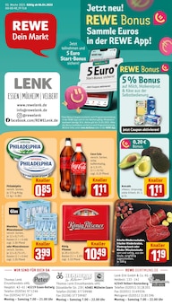 Coca Cola im REWE Prospekt "Dein Markt" mit 29 Seiten (Velbert)