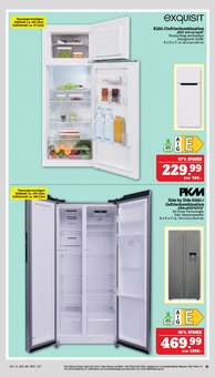 Kühlschrank im Marktkauf Prospekt "GANZ GROSS in kleinsten Preisen!" mit 46 Seiten (Hof)