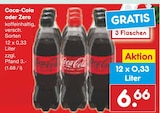 Aktuelle Cola Angebote bei Netto Marken-Discount in Emden Aktuelles Coca-Cola oder Zero Angebot bei Netto Marken-Discount in Emden ab 6,66 €