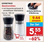Gewürzmühlen im Netto Marken-Discount Prospekt Gewürzmühlen von GOURMETMAXX im aktuellen Netto Marken-Discount Prospekt für 5,55 €