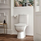 Pack WC à poser sans bride, sortie horizontale, abattant extra-plat, blanc, Jacob Delafon Louis - Castorama à Lambersart Pack WC à poser sans bride, sortie horizontale, abattant extra-plat, blanc, Jacob Delafon Louis en promo chez Castorama Lambersart à 139,90 €