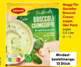 Für Genießer Broccoli Cremesuppe im Angebot bei Netto Marken-Discount in Goslar Für Genießer Broccoli Cremesuppe Angebote von Maggi bei Netto Marken-Discount Goslar für 2,00 €