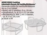 Edelstahl-Einsatz für Heißluftfritteuse von HOME IDEAS Cooking im aktuellen Penny Prospekt für 4,99 €