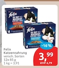Katzennahrung von Felix für 3,99 € bei budni im Angebot Katzennahrung von Felix im aktuellen budni Prospekt