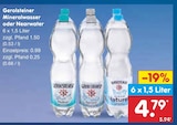 Mineralwasser oder Nearwater Angebote von Gerolsteiner bei Netto Marken-Discount Ulm für 0,99 €