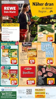 REWE Prospekt Dein Markt mit 31 Seiten