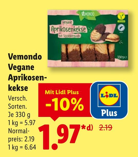 Vegane Aprikosenkekse