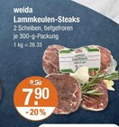 Lammkeulen-Steaks von weida im aktuellen V-Markt Prospekt für 7,90 €