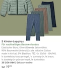 5 Kinder-Leggings für 19,99 € bei Tchibo im Supermarkt im Angebot 5 Kinder-Leggings im aktuellen Tchibo im Supermarkt Prospekt