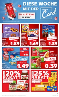 Nutella im aktuellen Kaufland Prospekt (Osnabrück) Nutella im Kaufland Prospekt "KNÜLLER" mit 53 Seiten (Osnabrück)