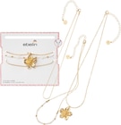 Halsketten mit Blume & Perlen bei dm-drogerie markt im Prospekt "" für 4,95 €