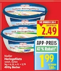 Heringsfilets von Nadler für 1,99 € bei E center im Angebot Heringsfilets von Nadler im aktuellen E center Prospekt